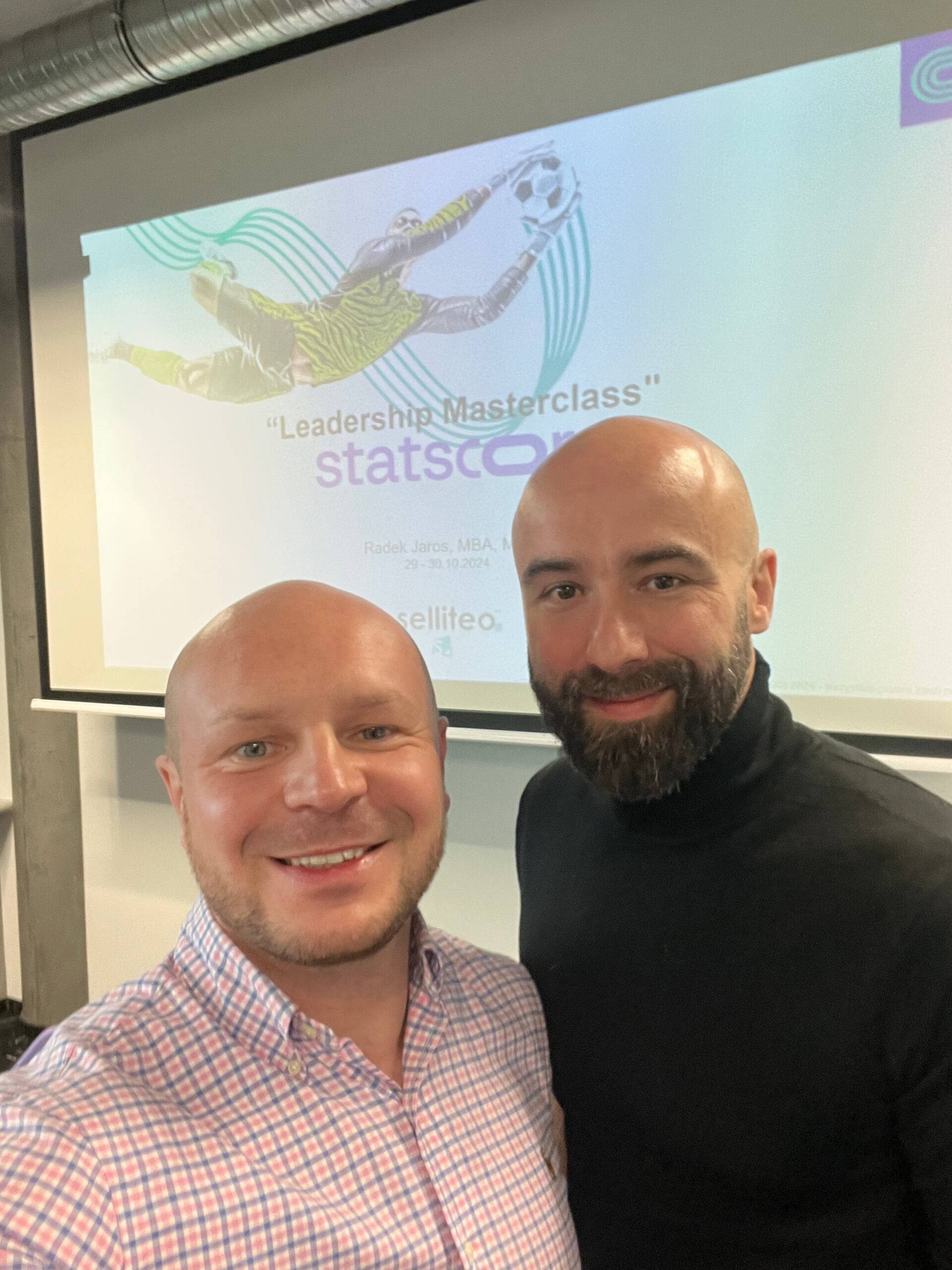 Radek Jaros po zakończeniu programu rozwoju przywództwa w firmie o dużym potencjale.