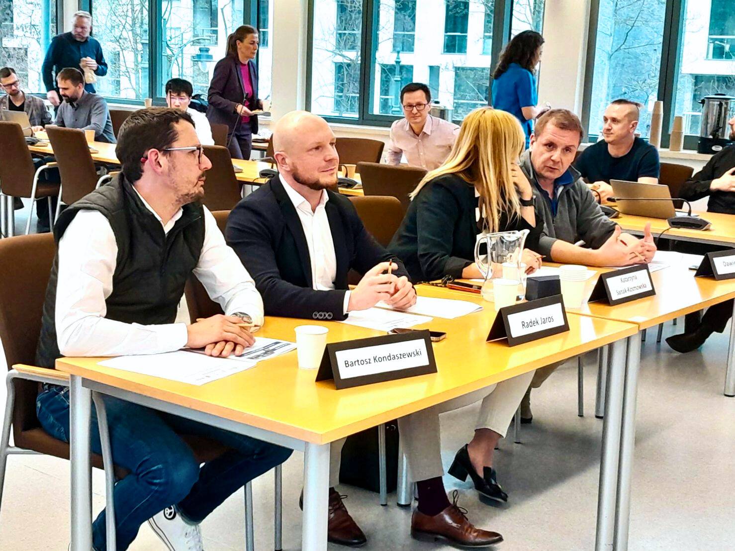 Radek Jaros jako juror konkursu na najlepszy projekt końcowy MBA w UEK – Krakowska Szkoła Biznesu.